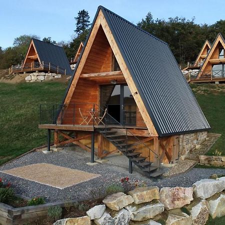 O Tipi Lodge Saint-Christo-en-Jarez Exteriér fotografie