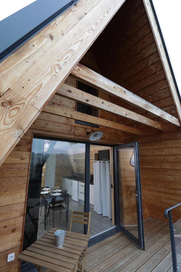 O Tipi Lodge Saint-Christo-en-Jarez Exteriér fotografie