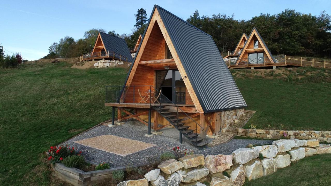 O Tipi Lodge Saint-Christo-en-Jarez Exteriér fotografie