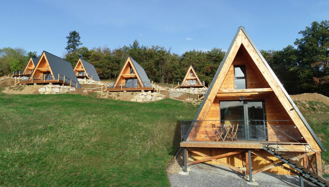 O Tipi Lodge Saint-Christo-en-Jarez Exteriér fotografie