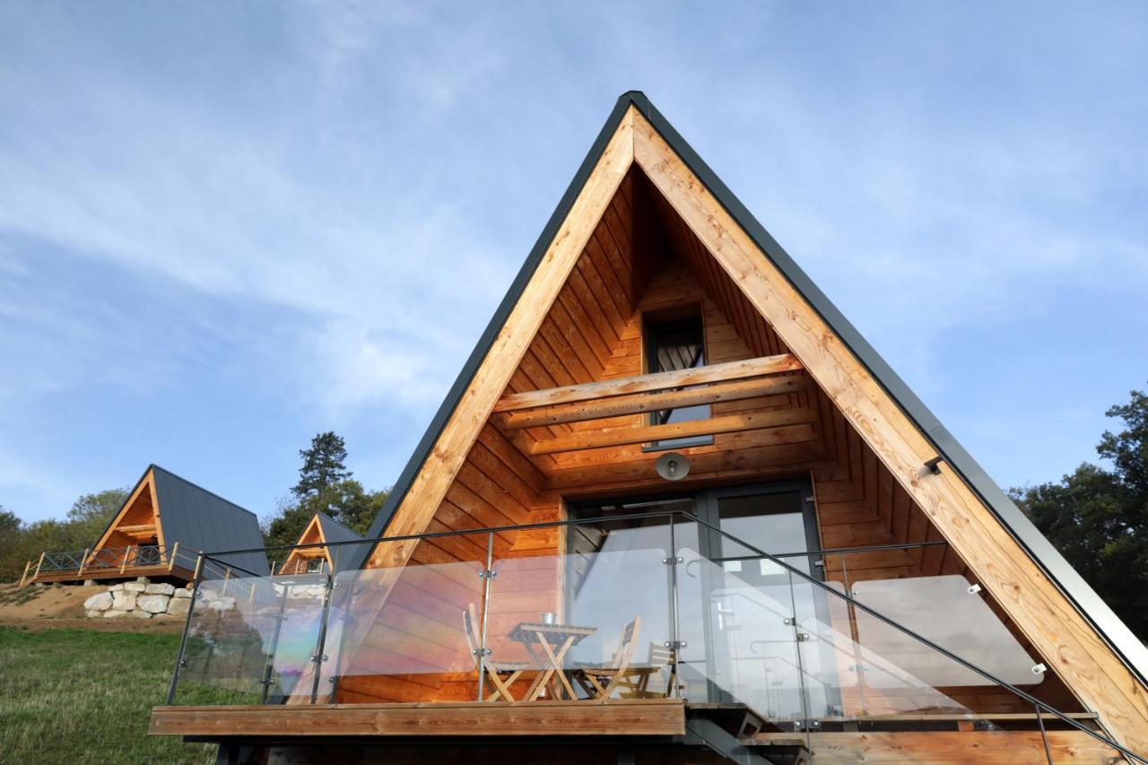 O Tipi Lodge Saint-Christo-en-Jarez Exteriér fotografie