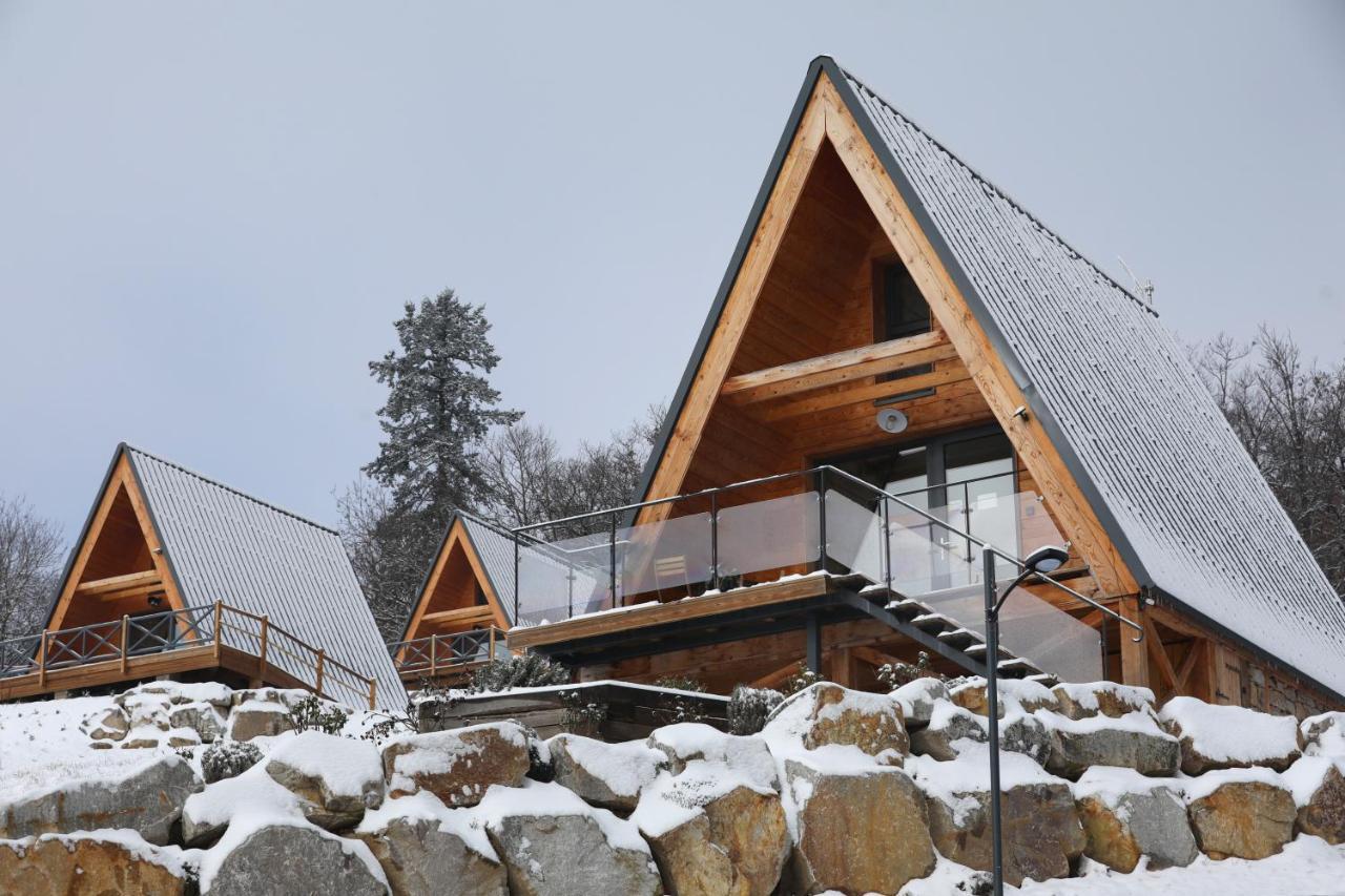 O Tipi Lodge Saint-Christo-en-Jarez Exteriér fotografie