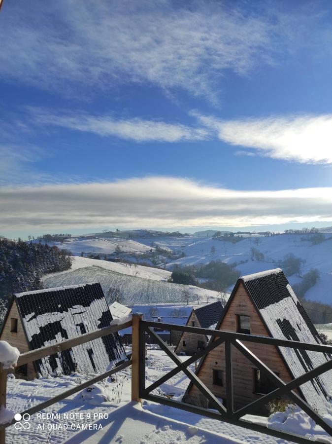 O Tipi Lodge Saint-Christo-en-Jarez Exteriér fotografie